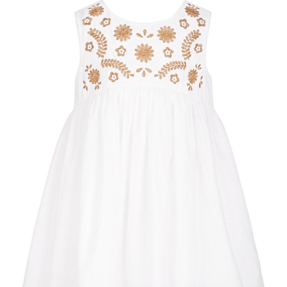 First Impressions Embroidered Dress Set